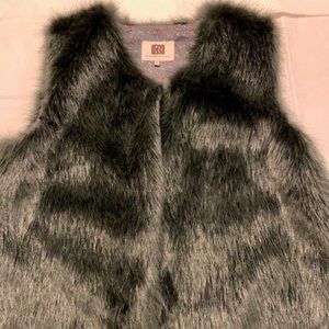 Green Faux Fur Vest